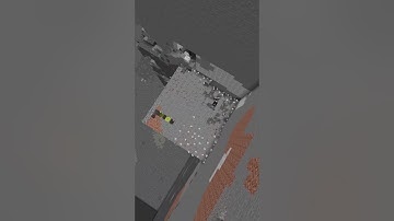 1 Chunk Terraform timelapse (30.000 Blocks) / #minecraft