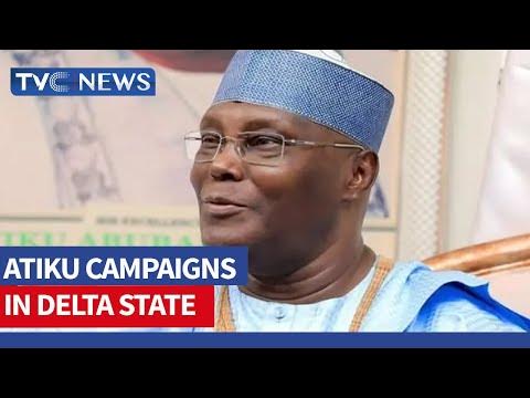 Atiku Campaigns In Delta State, Promises Not To Betray Trust Of Niger Deltans