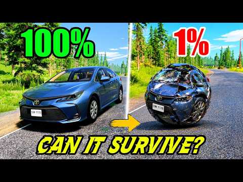 Realistic Survival Chance | Crash Testing #61 | BeamNG.drive