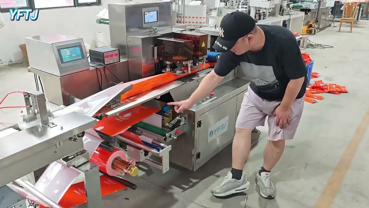 The 5-30 piece wet wipes production line