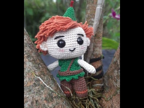 Peter Pan amigurumi por DaDani Crochê - Parte 3