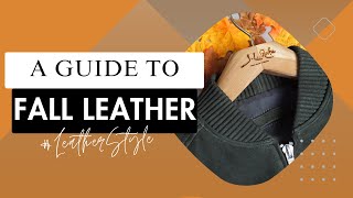 How to Choose the Best Fall Leather or Suede Jacket for Men