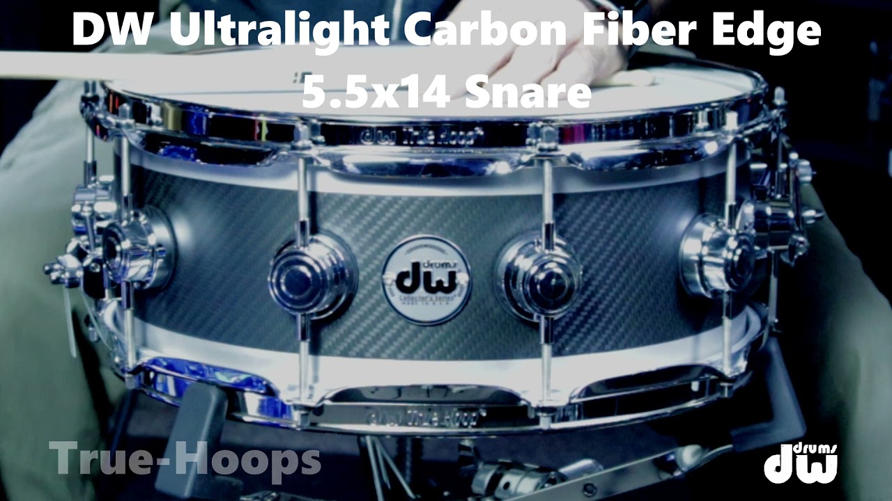 DW Ultralight Carbon Fiber Edge 5 5x14 Snare