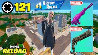 121 Elimination Solo "RELOAD” Gameplay Wins (Fortnite Chapter 7 PS5 Controller)