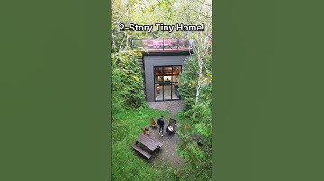 2-Story Modern Tiny Home Tower Airbnb w/ Rooftop Deck!