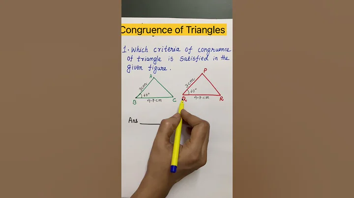 Congruence of triangles#class9#chapter7#maths#cbse