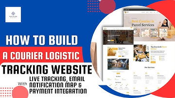 How to create courier tracking website PHP and HTML courier script