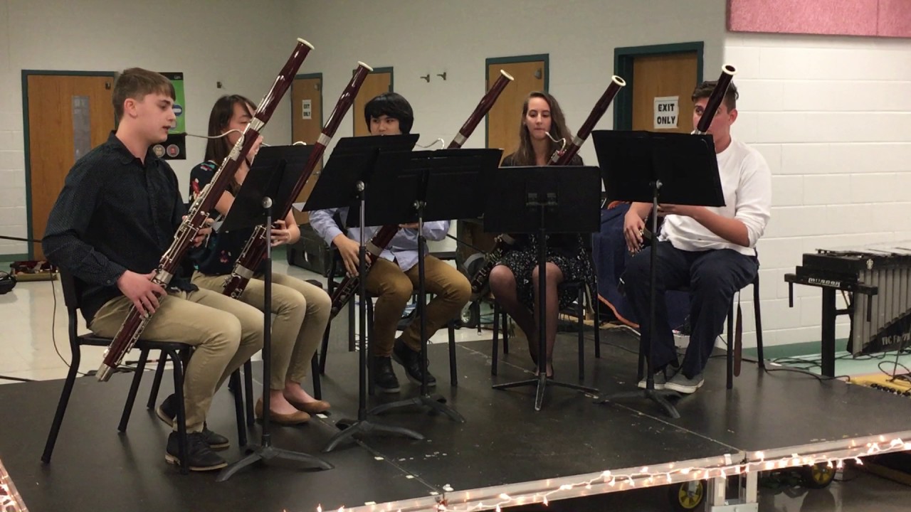 Bassoon Concerto Westfield High School Bassoons YouTube