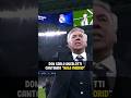 Don carlo ancelotti cantando hala madrid