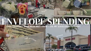 Shop With Me! | Spending From My Envelopes | How I Shop Using the Cash Envelope System