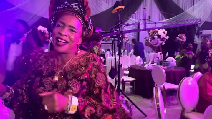 KEMI AFOLABI’S MOTHER AT YOMI FABIYI’S HOUSE WARMING AND BIRTHDAY CELEBRATION