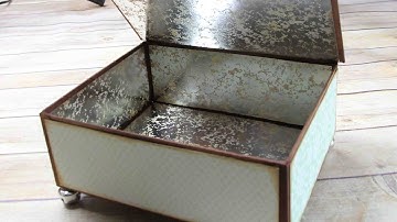 Large Keepsake Box Construction