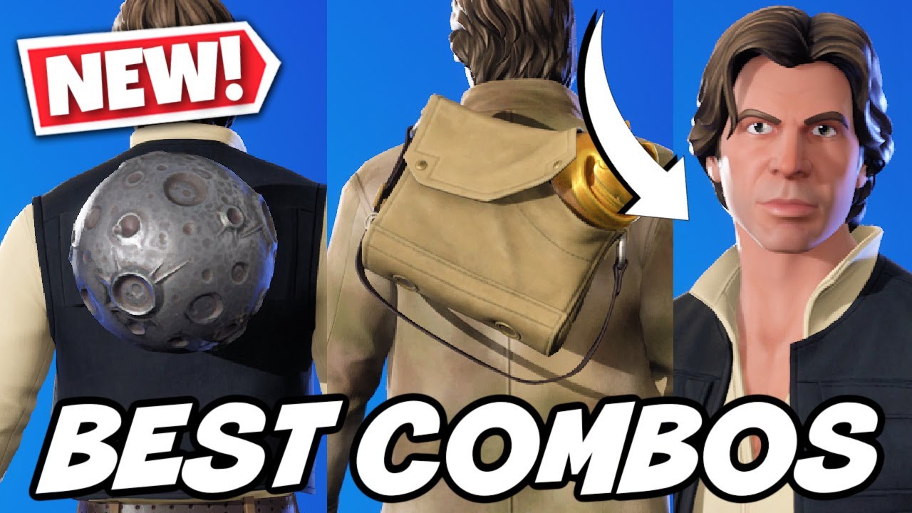BEST COMBOS FOR *NEW* HAN SOLO SKIN (HAN SOLO & LEIA ORGANA BUNDLE