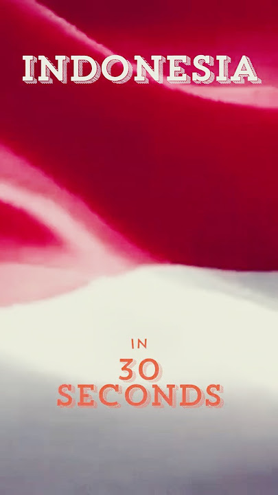 Seluruh Indonesia dalam 30 Detik — Bisakah Anda Mengikutinya? 🚀