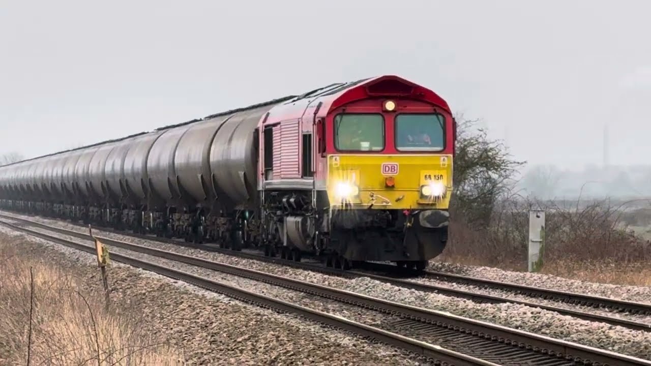 Langford Level Crossing (Nottinghamshire) Saturday 15.02.2025