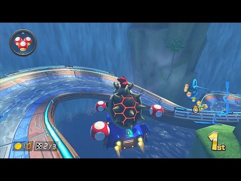 Mario Kart 8 - 200Cc Massive F-Zero Big Blue Shortcut