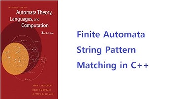 02 - (Motivation) Finite Automata String Pattern Matching Algorithm in C++