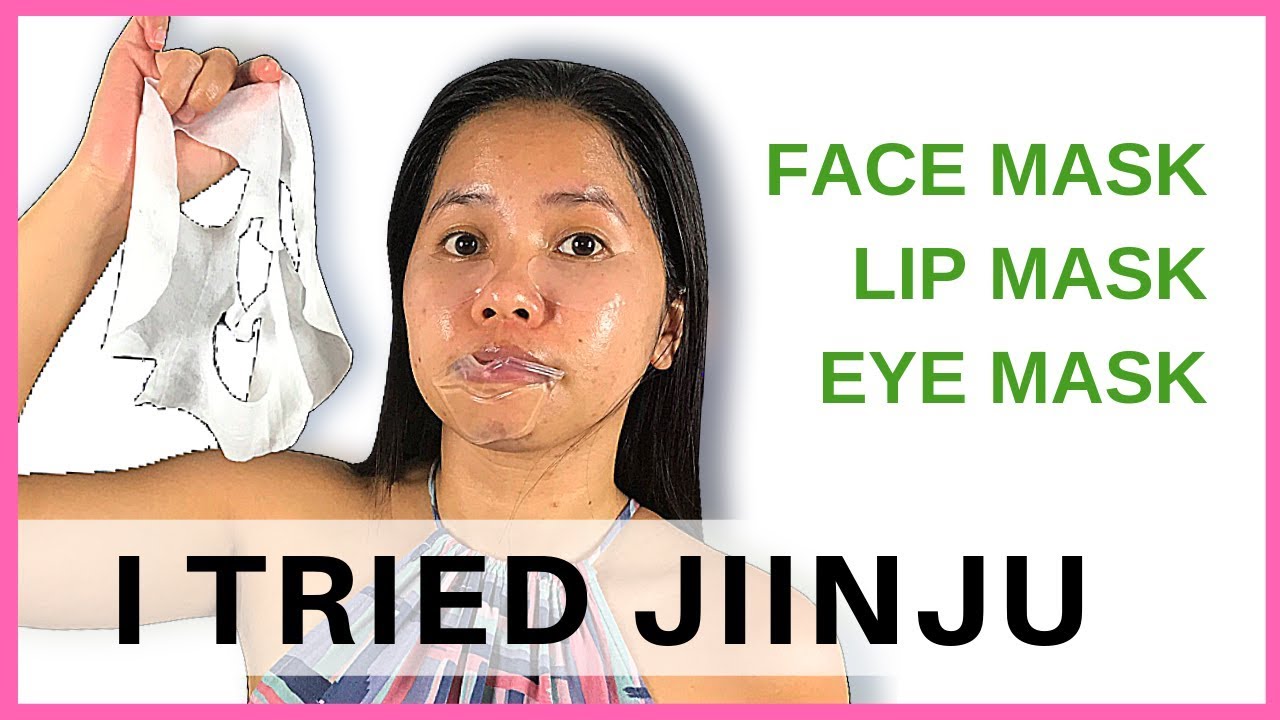 Face, Lip and Eye Mask Set Review | Mask Cena - YouTube