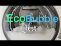 Samsung Experiment: Is EcoBubble technology really effective at low temperatures?