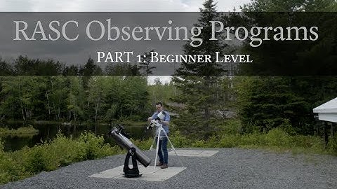 RASC Observing Programs—Part 1: Beginner Level