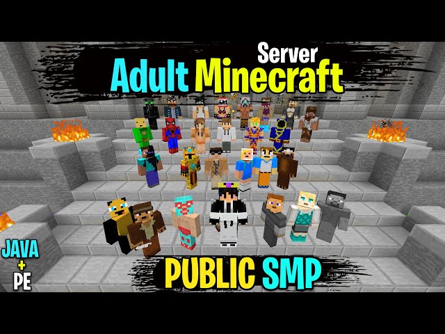 Guide, Minecraft Survival Server, Adult Minecraft Server