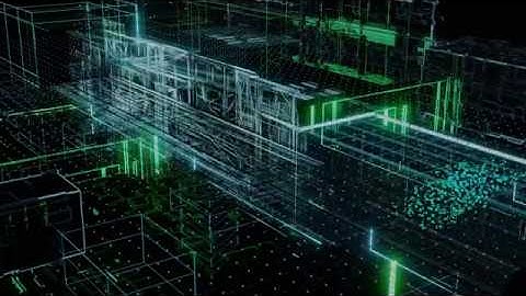 Blender 2.8 Techno Train