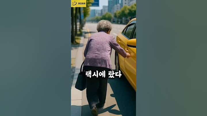 A showdown between a grandmother and a taxi driver!