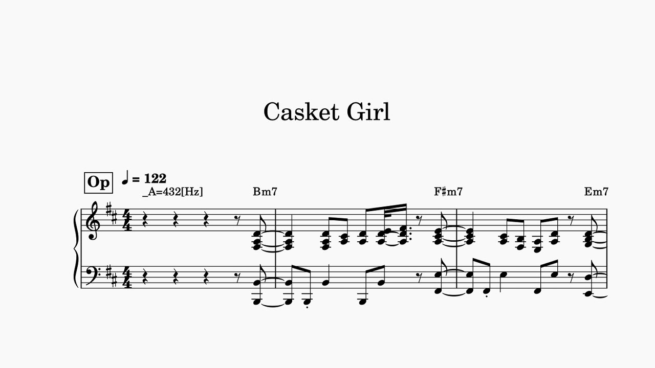Casket Girl / 藤井風