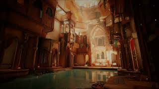 Arabic Ancient Pool ✨4 Hours Of Soft Water Wave 🌊 🕯️💫 screenshot 2