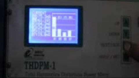 Introduction of THDPM-1 (Total Harmonic Distortion Power Meter)