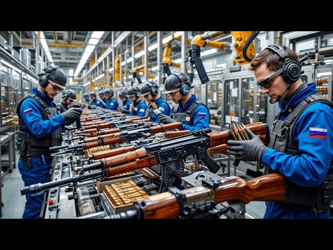 How Millions Of AK 47 Rifles Are Made In Factory Inside Secret Factories