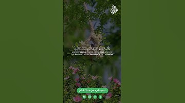 آيات مباركة من سورة هود (112-115) القارئ د.عبدالرحمن معاذ الخن