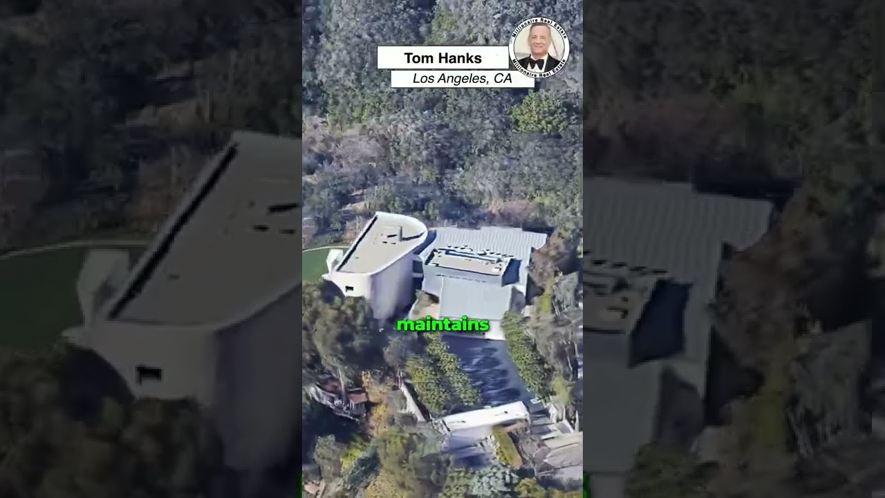 Tom Hanks's 14,000 square foot Home in LA