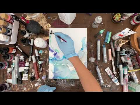 LET'S RESIN Alcohol Ink Product Review and Swatch Video