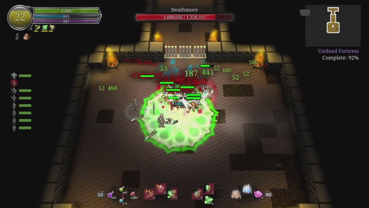 Deafeting Deathmore in 9th Dawn Remake