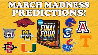 Filling Out Joe Lunardi's 2024 BRACKETOLOGY! FULL March Madness Predictions..