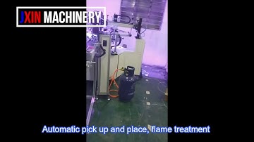2 COLOR FULL AUTOMATIC  SCREEN PRINTING MACHINE FOR COSMETIC JAR LID