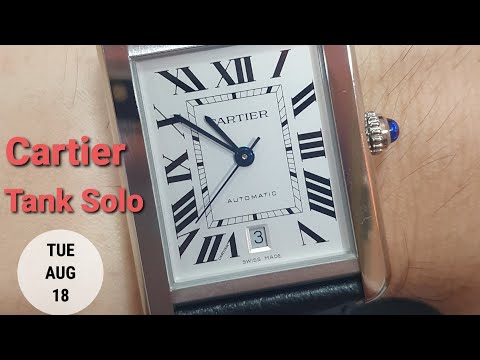 cartier tank youtube