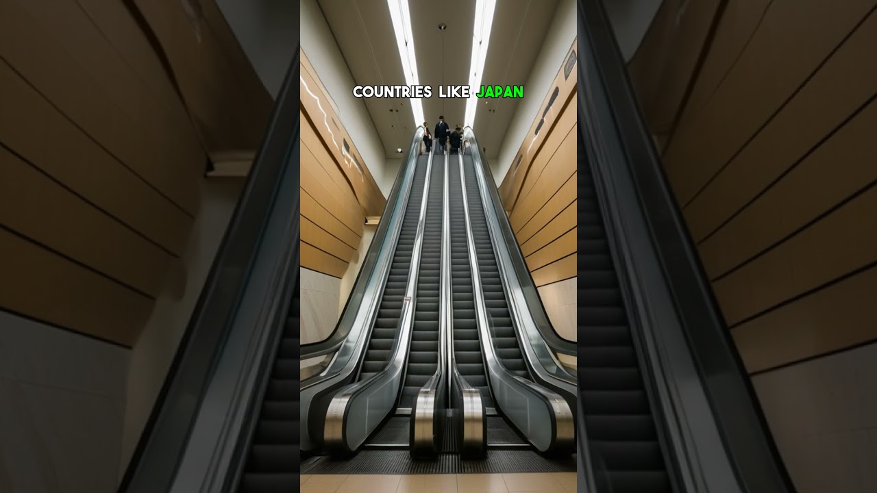 The Secret to Using Escalators Correctly