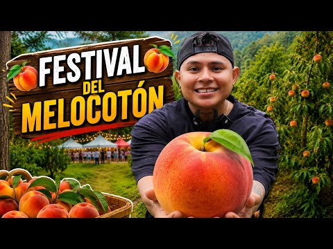 THIS is the PEACH FESTIVAL IN EL SALVADOR🍑😱🇸🇻 **Is it worth it?**😢😔