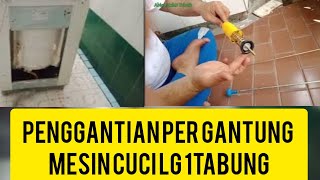 mesin cuci lg 1 tabung suara glodak -glodak