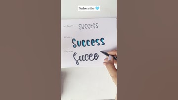 Success🩵 #youtube #ytshorts #ytviral #youtubeshorts #shortsvideo #shortsviral #calligraphy
