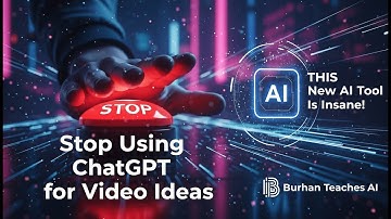 Stop Using ChatGPT for Video Ideas – THIS New AI Tool Is Insane! #ai