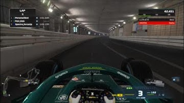 F1 22 Monaco Wet Hotlap (1:23.449)