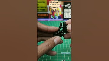 Cara membuat motor mainan dari bekas korek ll kreatif official#viral #video #shorts