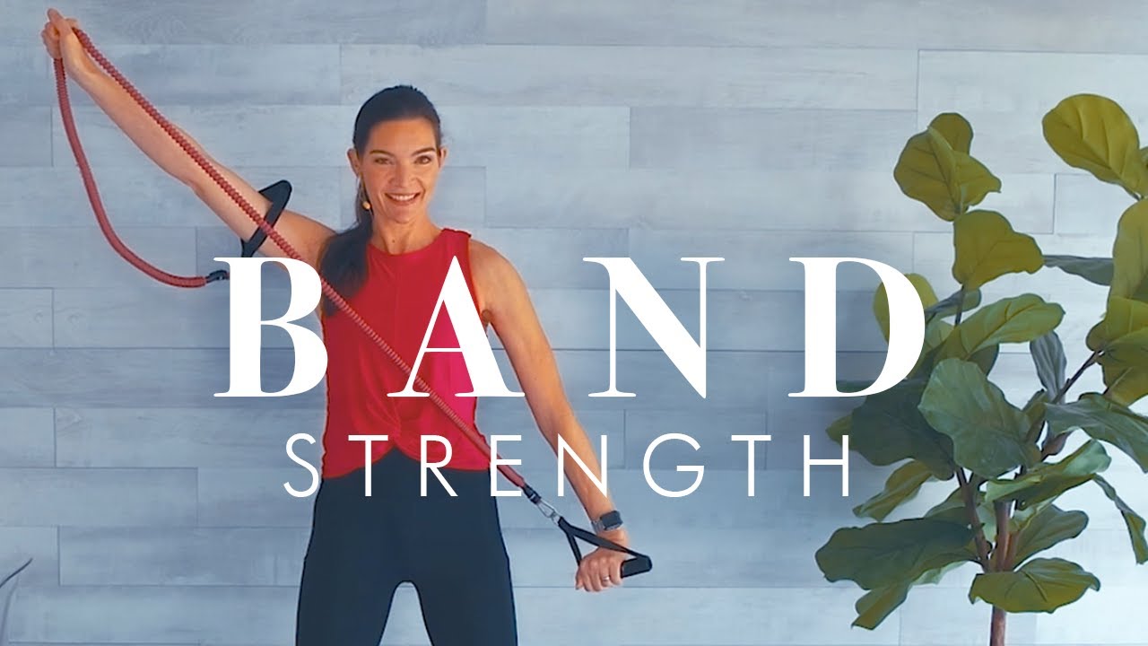 Resistance Band Workout for Seniors & Beginners // All Standing
