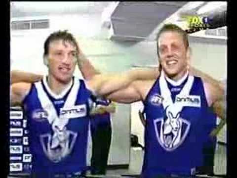 The North Melbourne Football Club theme song, sing it loud and sing it proud. Taken from the North Melbourne vs. Brisbane game. Round 4, 2007.