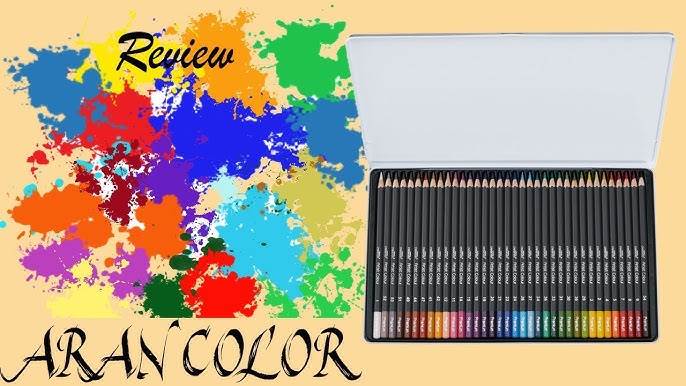 Any good? Lidl 40 Crelando Artist Colouring pencils review - YouTube