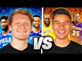 COMBINED NBA Team Challenge vs Jeff!