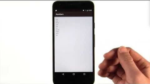 转为使用 ListView 和 ArrayAdapter